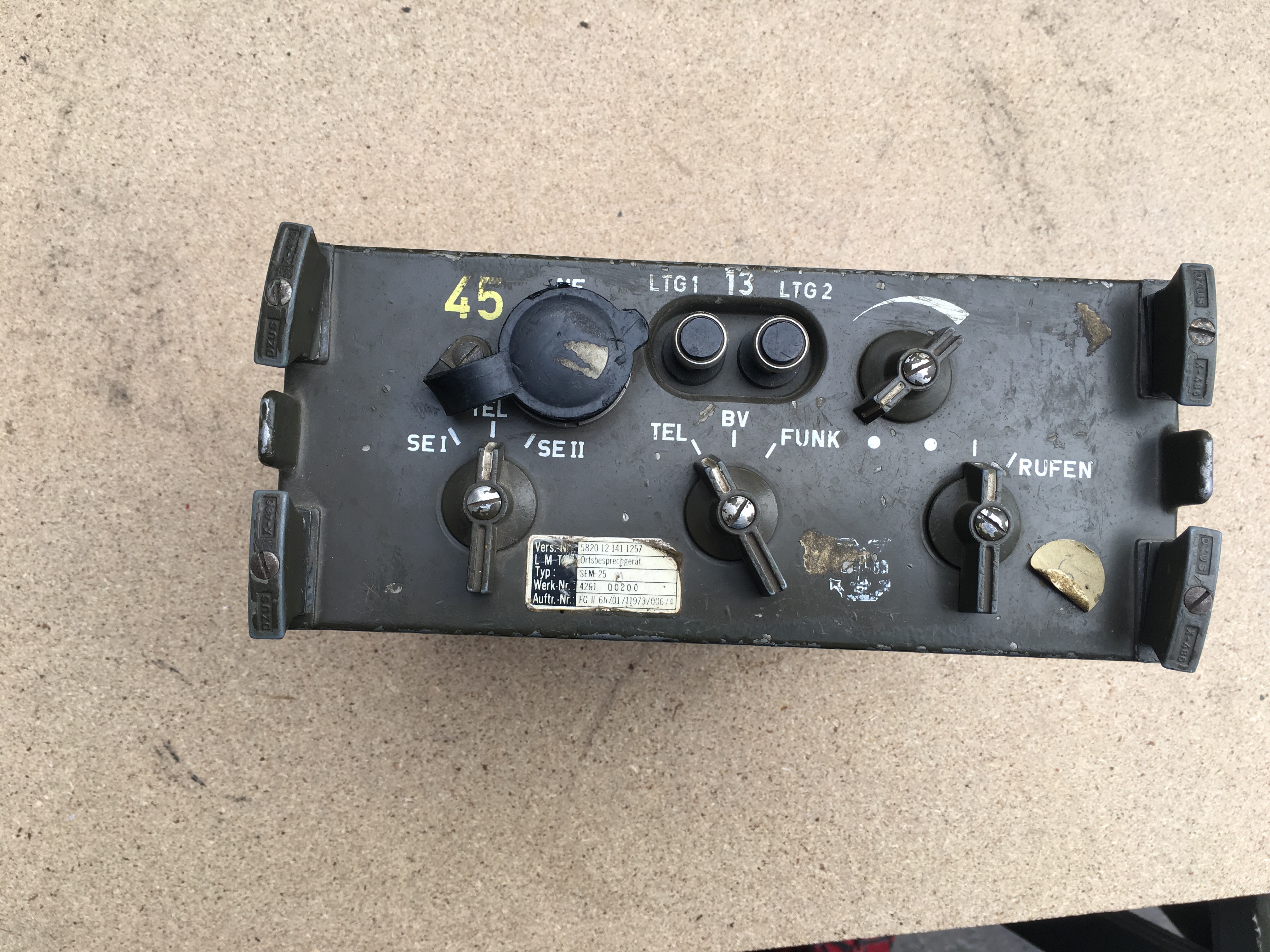 Control Remoto radio militar Control Remoto radio militar