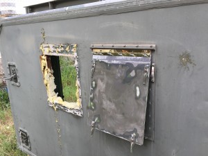 Primeros días de reparación de las ventanas