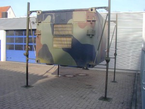 Elevación de un Shelter