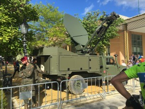 Unidad de transmisiones de apoyo en los 101Km La Legión Ronda