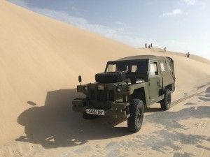 Maniobras Alfa en Tarifa de reconocimiento Duna de Paloma Baja